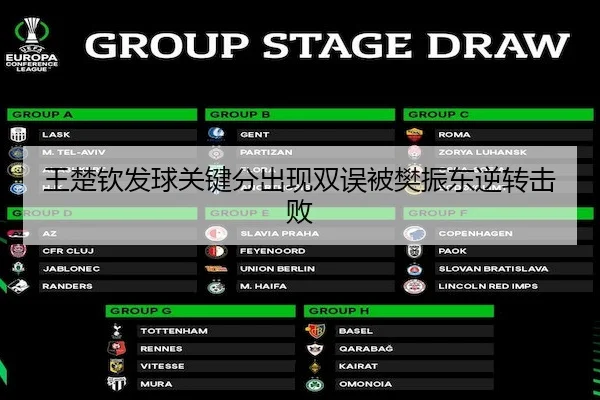 王楚钦发球关键分出现双误被樊振东逆转击败